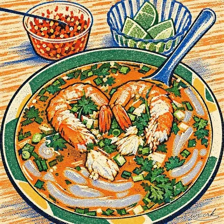 Art for Bánh Canh Cua: The bowl
